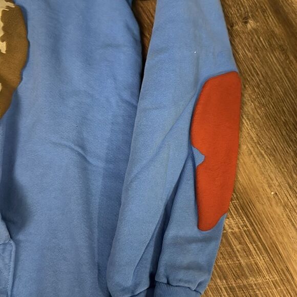 Kid Cudi CPFM For MOTM III Life Goes By Blue Hoodie Size XXL New - Picture 6 of 6